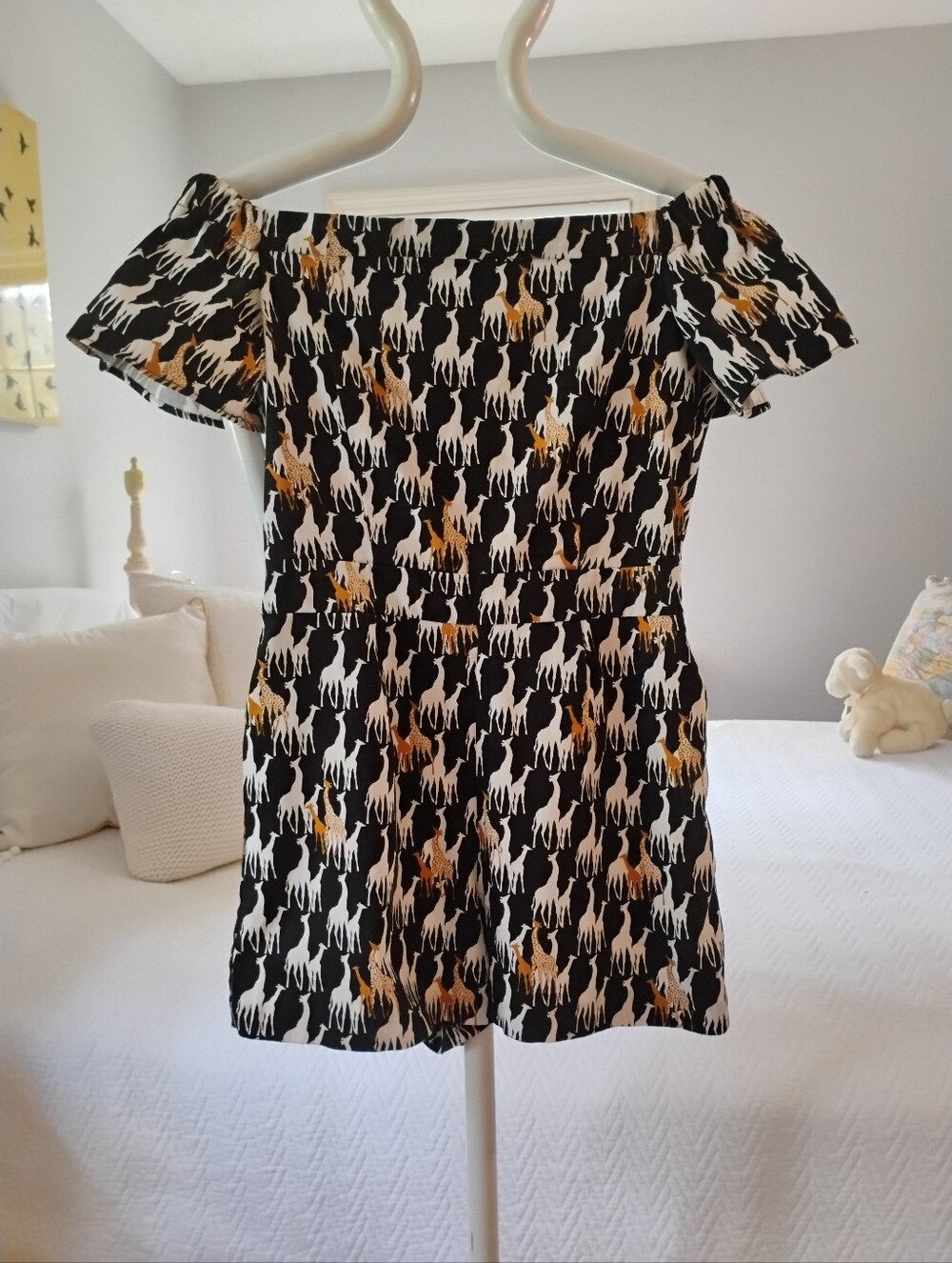 Zara Romper Black Giraffe Trafaluc Collection